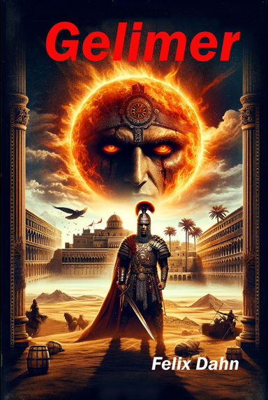 Cover of Gelimer by Felix Dahn in Latin